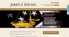 Desktop Screenshot of johnsyounglaw.com